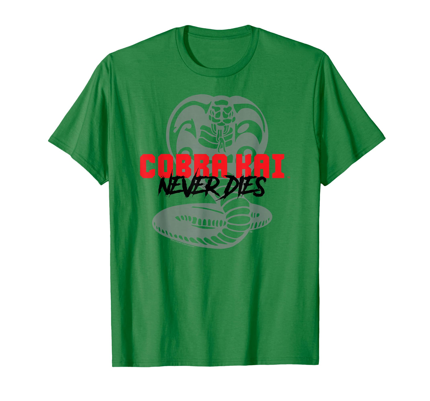 Cobra Kai Never Dies Season 5 Logo T-Shirt