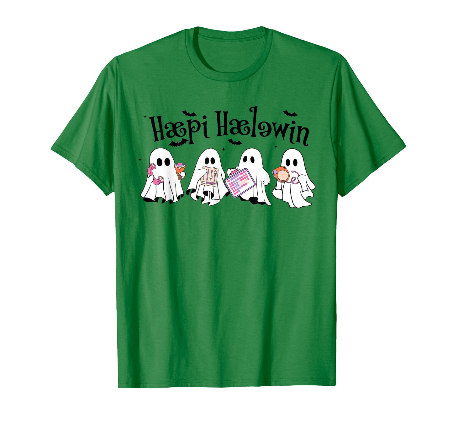 Speech Therapy SLP Ghost Speech Therapist Happy Halloween T-Shirt