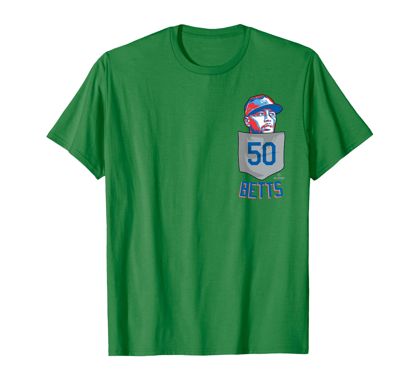 Mookie Betts Los Angeles Baseball Pocket Tee MLBPA T-Shirt
