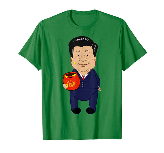 Xi Jin Ping / Jin Pooh Anti-Censorship Graphic T-Shirt