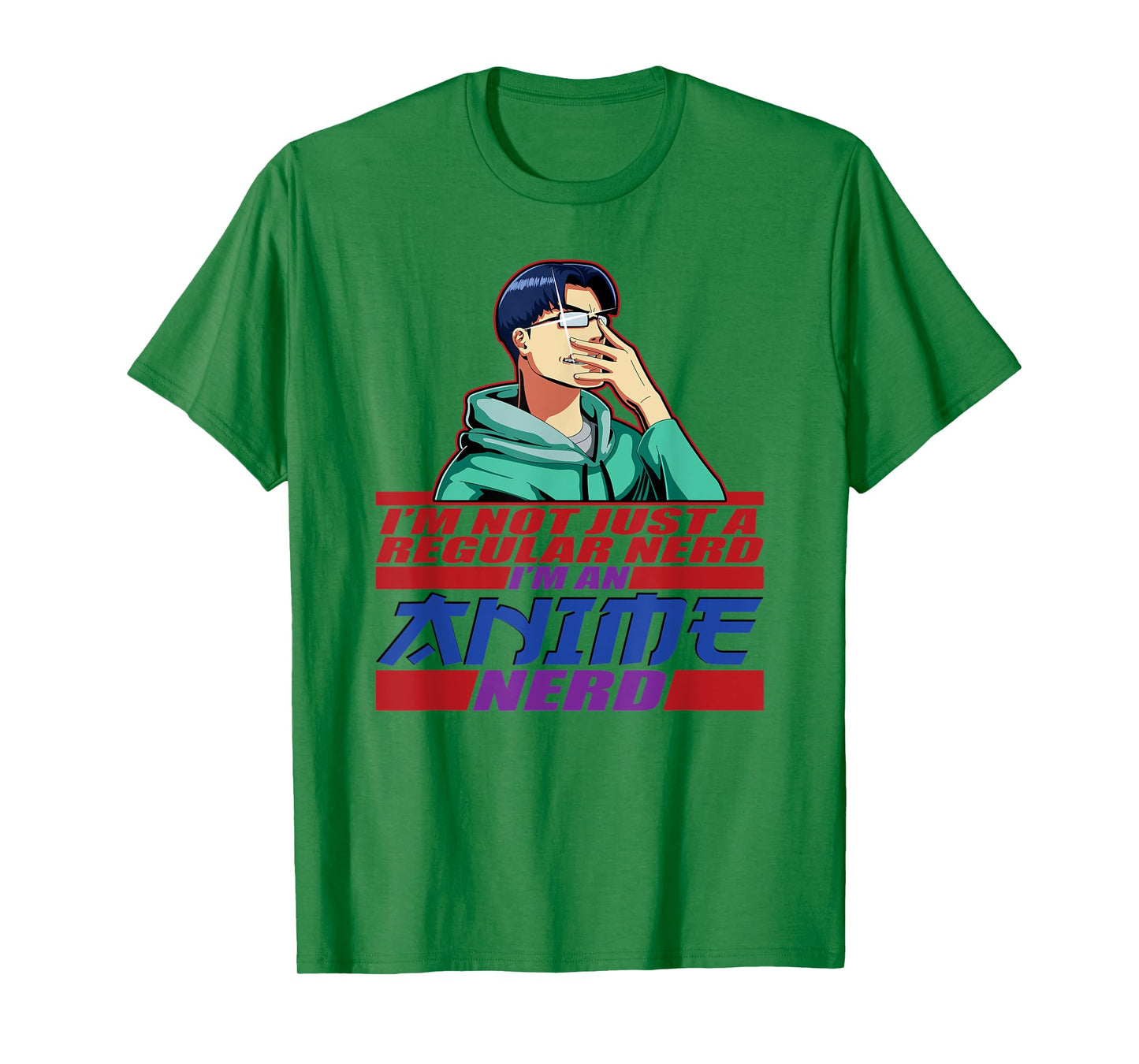 Anime, Men Boys, I'm An Anime Nerd, Manga, Kawaii Funny T-Shirt