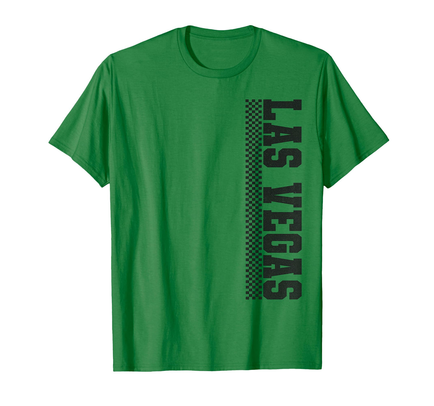 Las Vegas Checkered Racing Flag Iconic Las Vegas T-Shirt