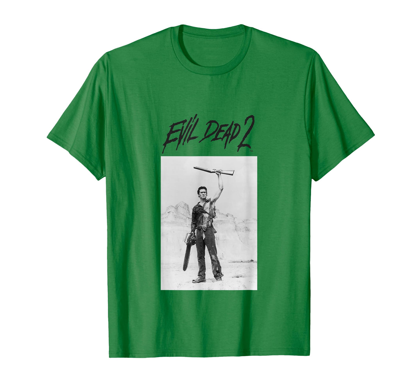 Evil Dead 2 Black Text Logo T-Shirt