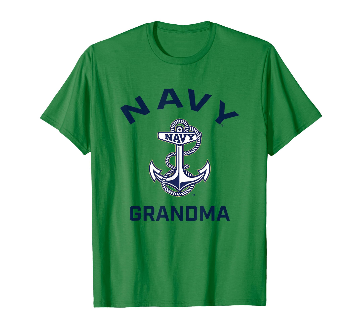 US Naval Academy Navy Midshipmen Arched Grandma T-Shirt