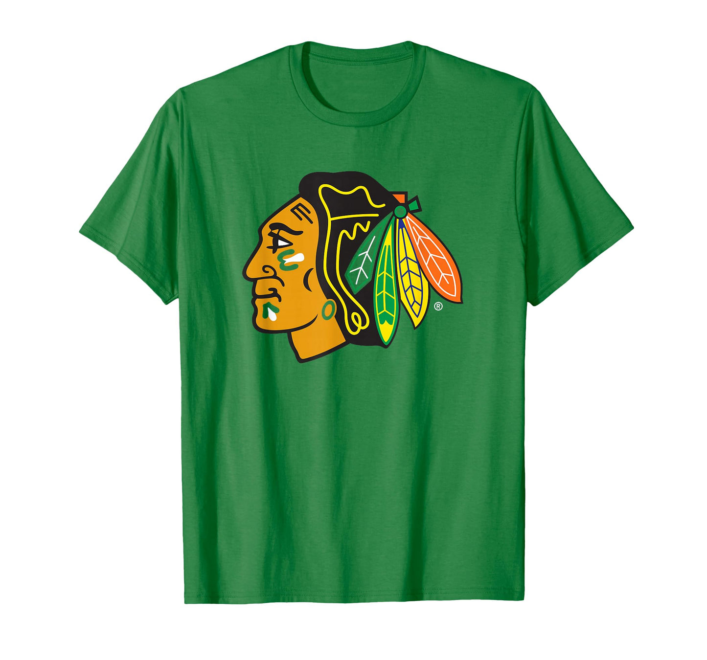 Chicago Blackhawks Icon Red Officially Licensed T-Shirt