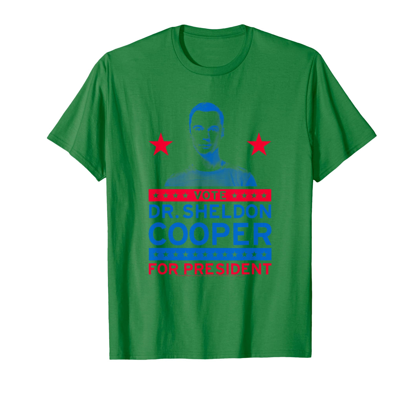 The Big Bang Theory Sheldon Cooper for President TV Show T-Shirt