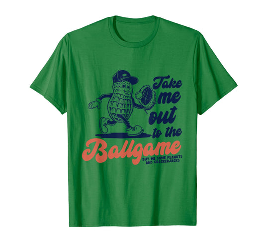 Take Me Out To The Ball Game Funny Baseball T-Shirt