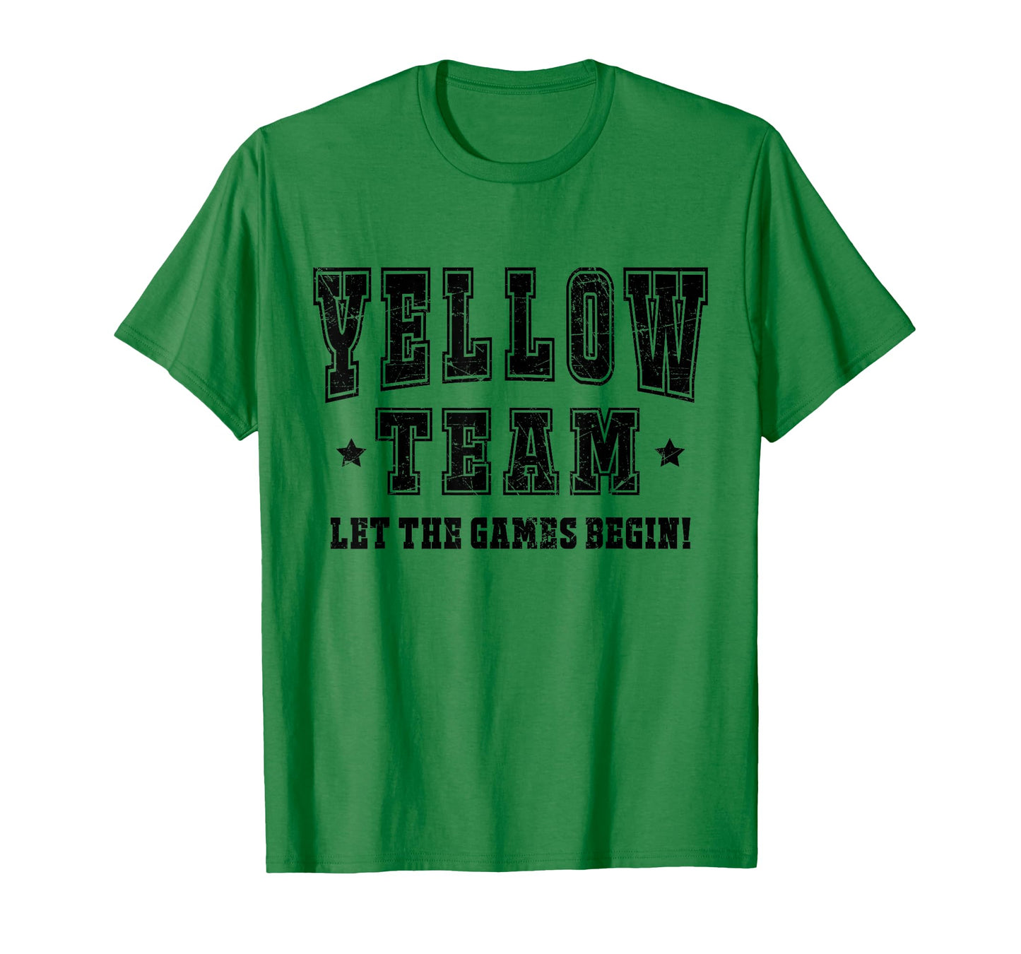 Yellow Team Field Day Spirit Squad Let The Games Begin 2026 T-Shirt