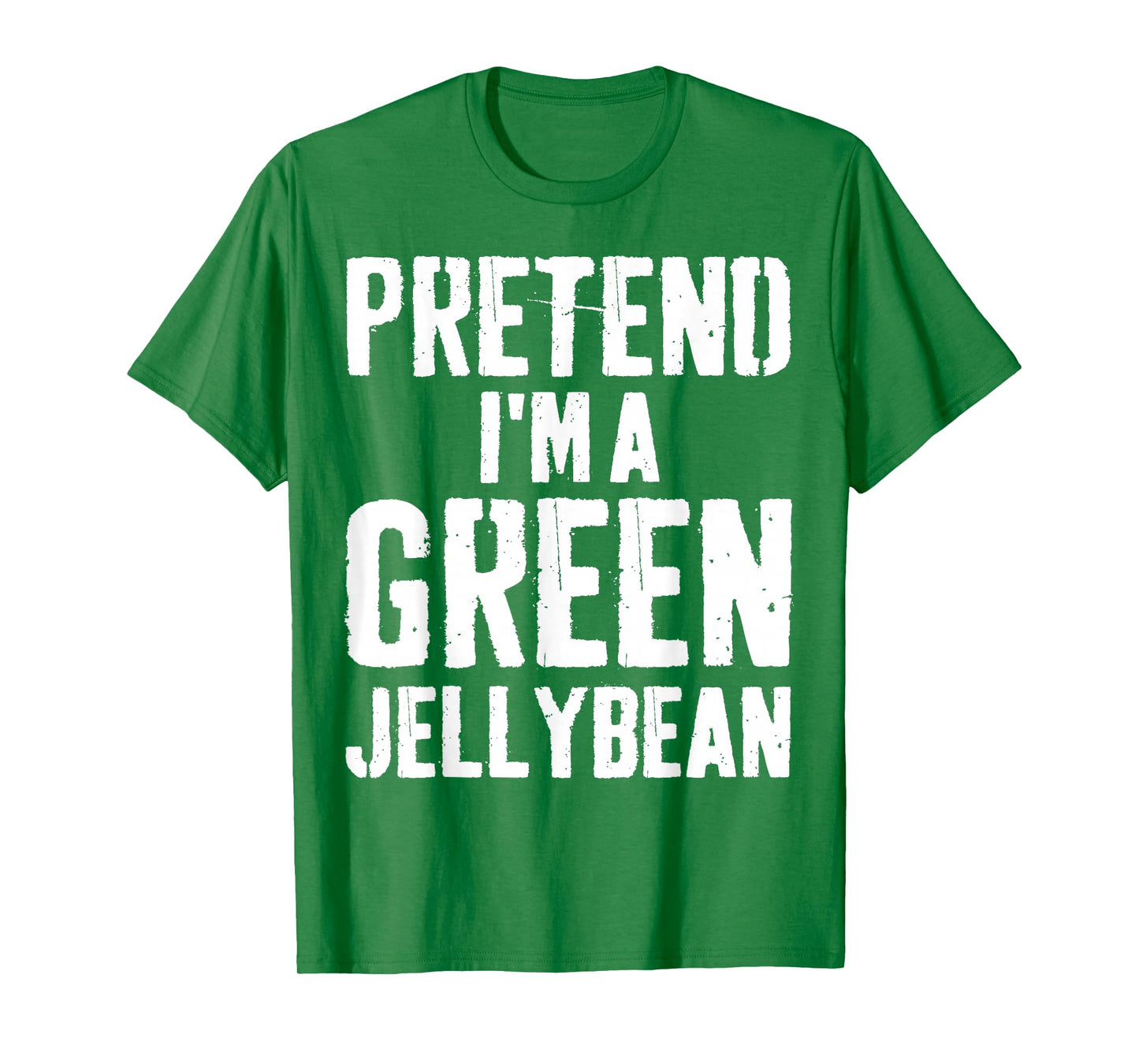 Lazy Easy Halloween Costume Pretend I'm A Green Jellybean T-Shirt
