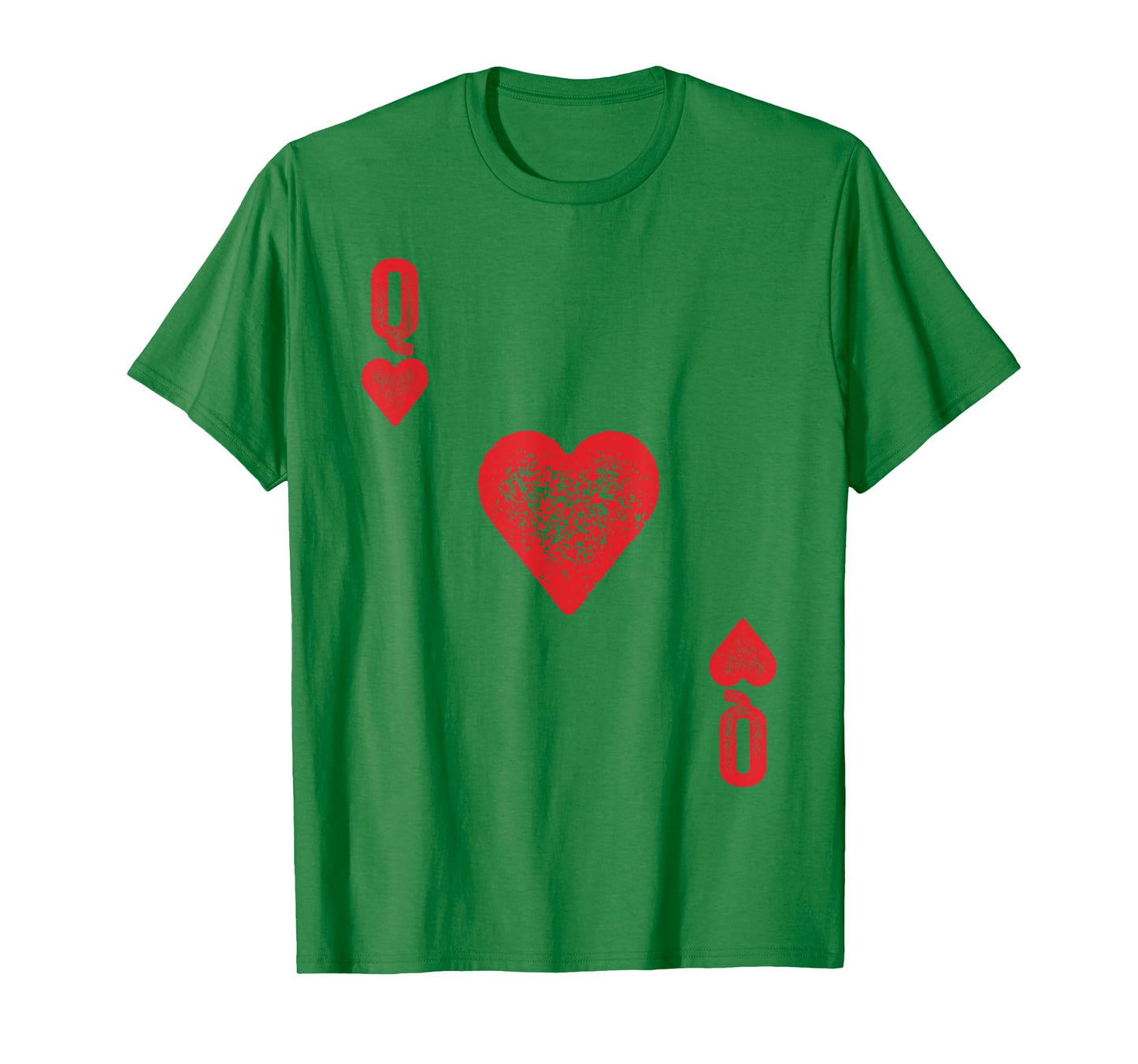 Queen of Hearts Shirt Adult Men Women Kids Card Costume T-Shirt