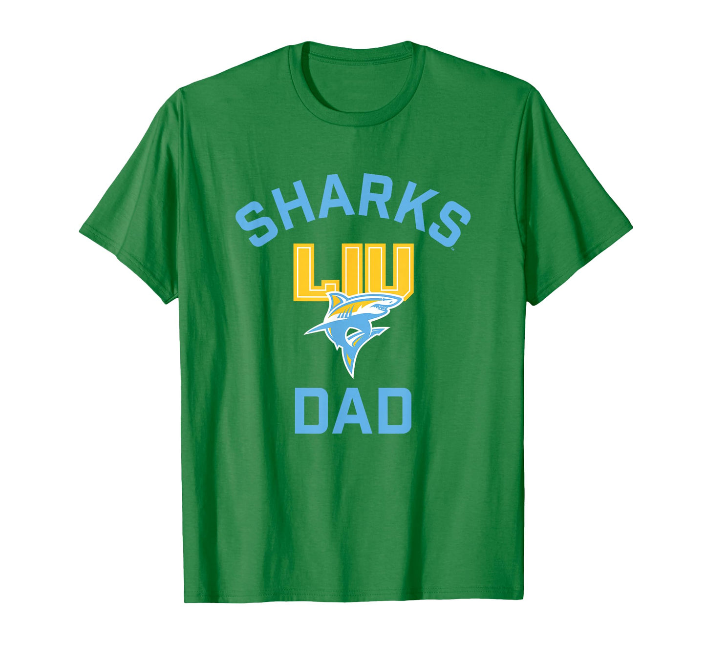 Long Island University LIU Blackbirds Arched Dad T-Shirt