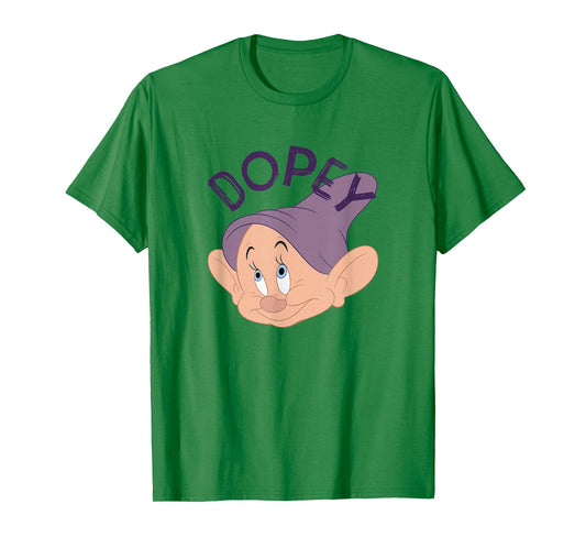 Disney Snow White & The Seven Dwarfs Dopey Face T-Shirt