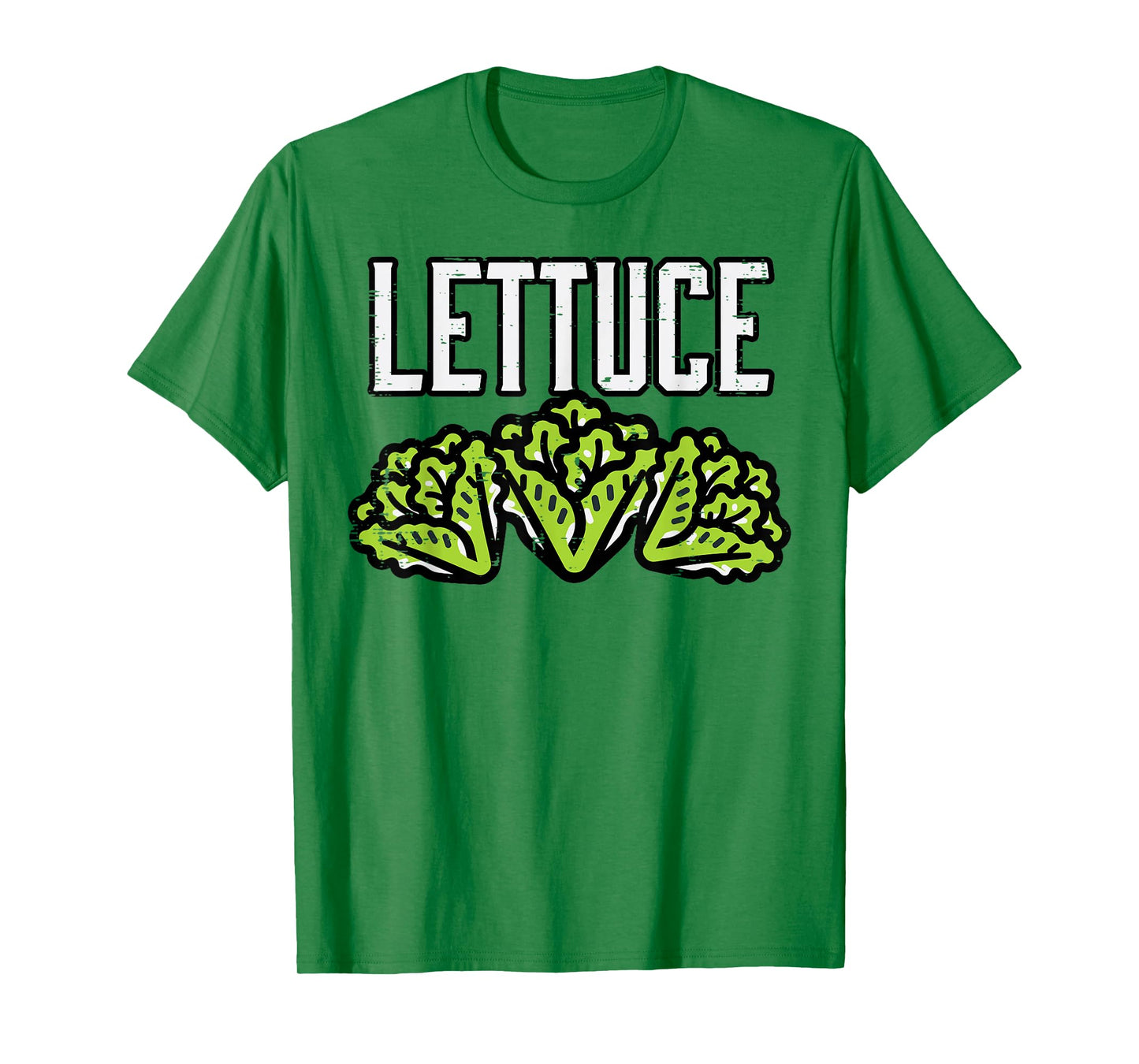 Halloween Lettuce Vegetable Food Costume Vegan Women Men Kid T-Shirt