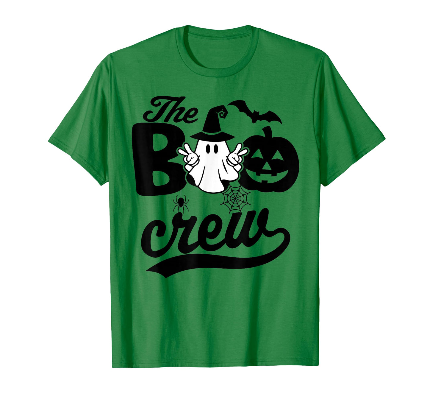 The Boo Crew Halloween Ghost Pumpkin T-Shirt