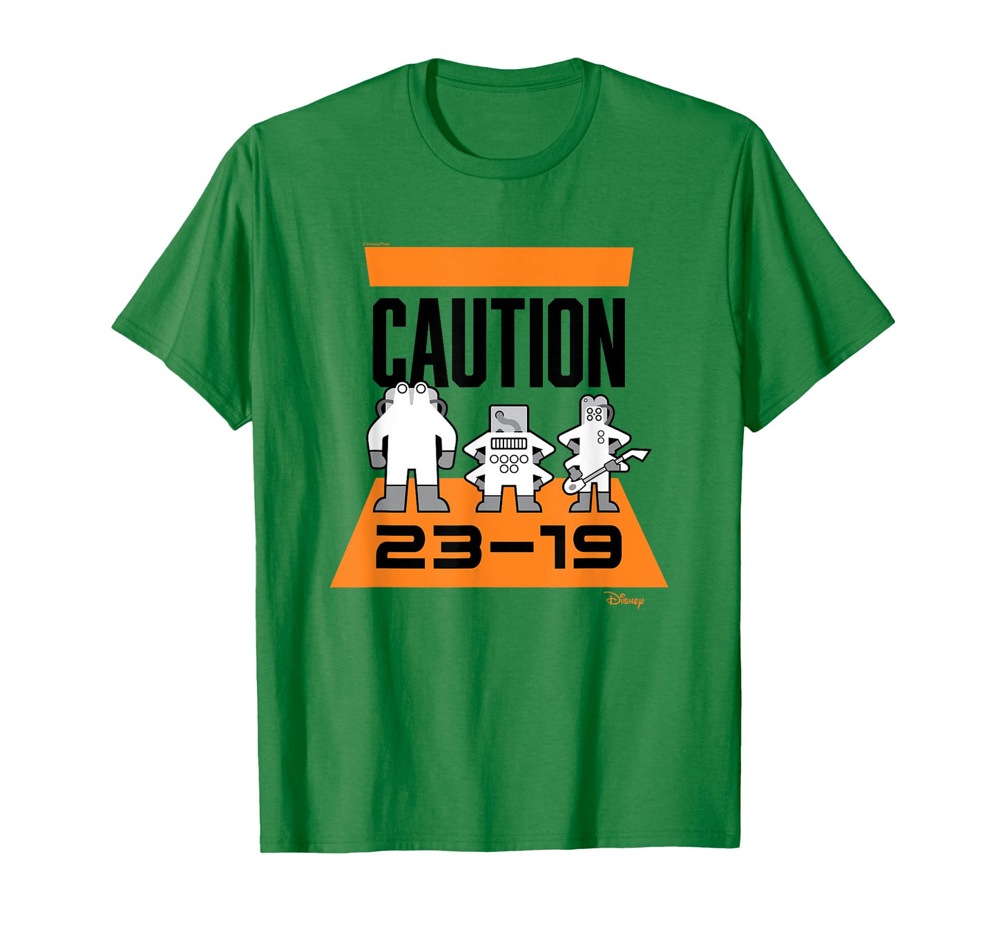 Monsters Inc - Caution 2319 T-Shirt