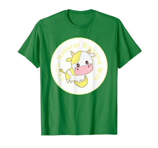 Kawaii cute Yellow cow, Kawaii Banana Milk Girl T-Shirt