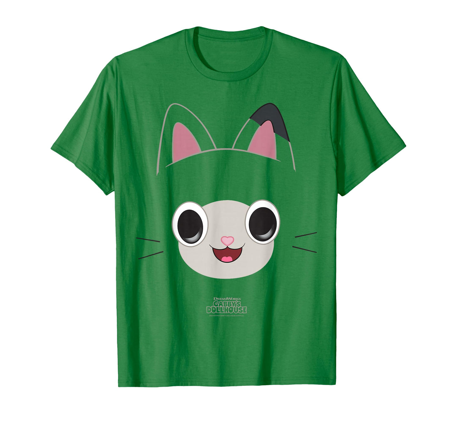DreamWorks Gabby's Dollhouse Pandy Paws Big Face Halloween T-Shirt