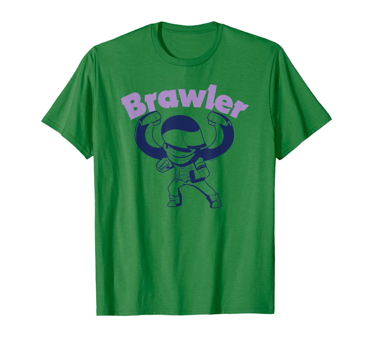 Brawl Stars Edgar The Legendary Brawler Combat Pose Line Art T-Shirt