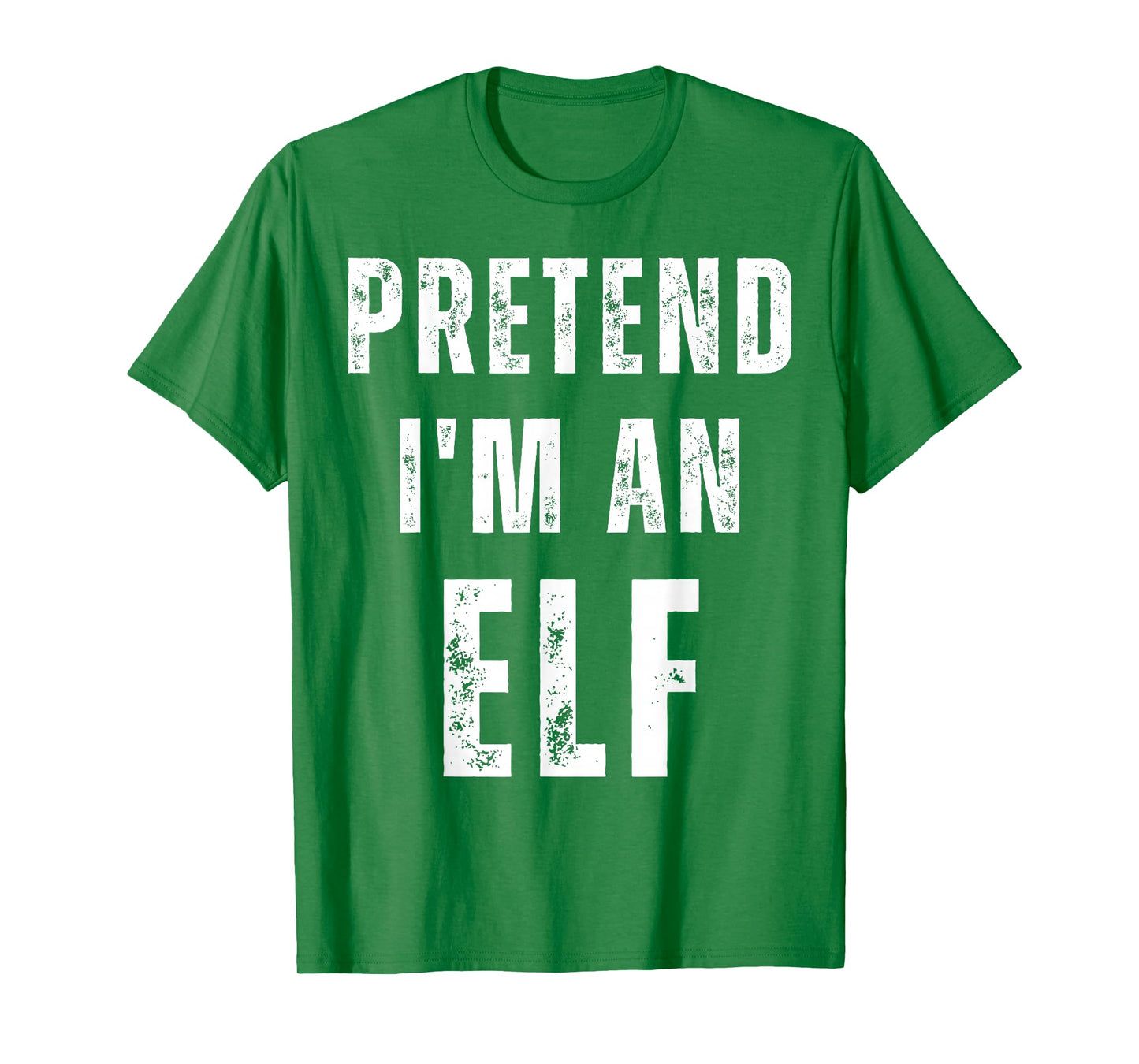 Pretend I'm an Elf Matching Halloween Costume T-Shirt