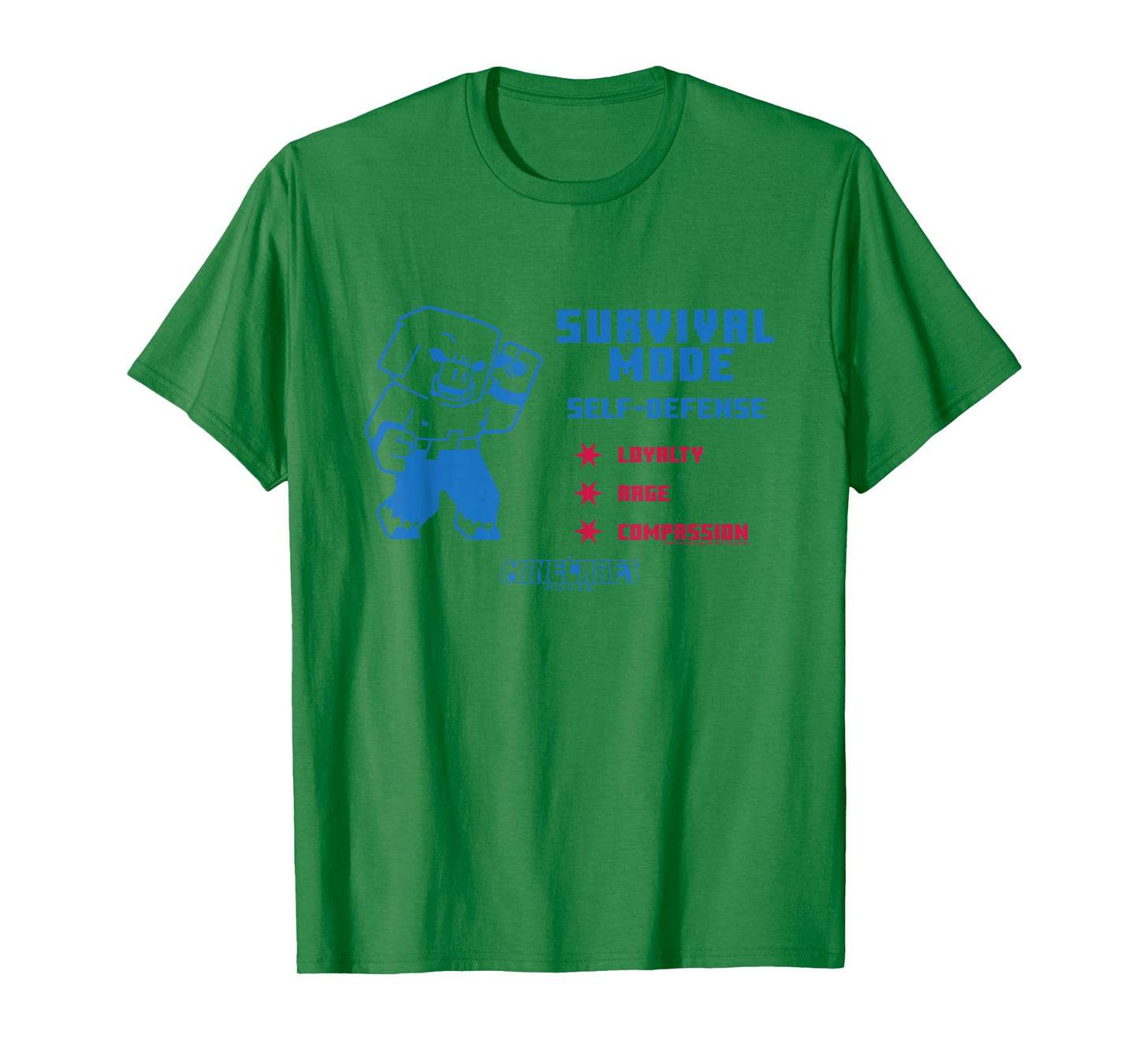 A Minecraft Movie Survival Mode Self-Defense School Ad T-Shirt