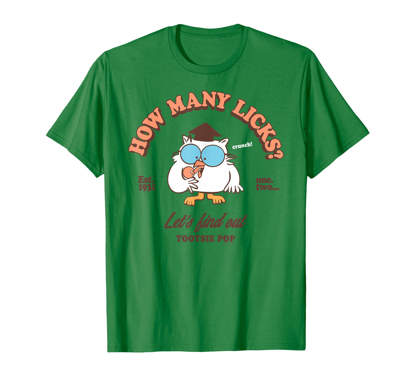 Tootsie Pops Let's Find Out Mr. Owl Sucker Candy T-Shirt