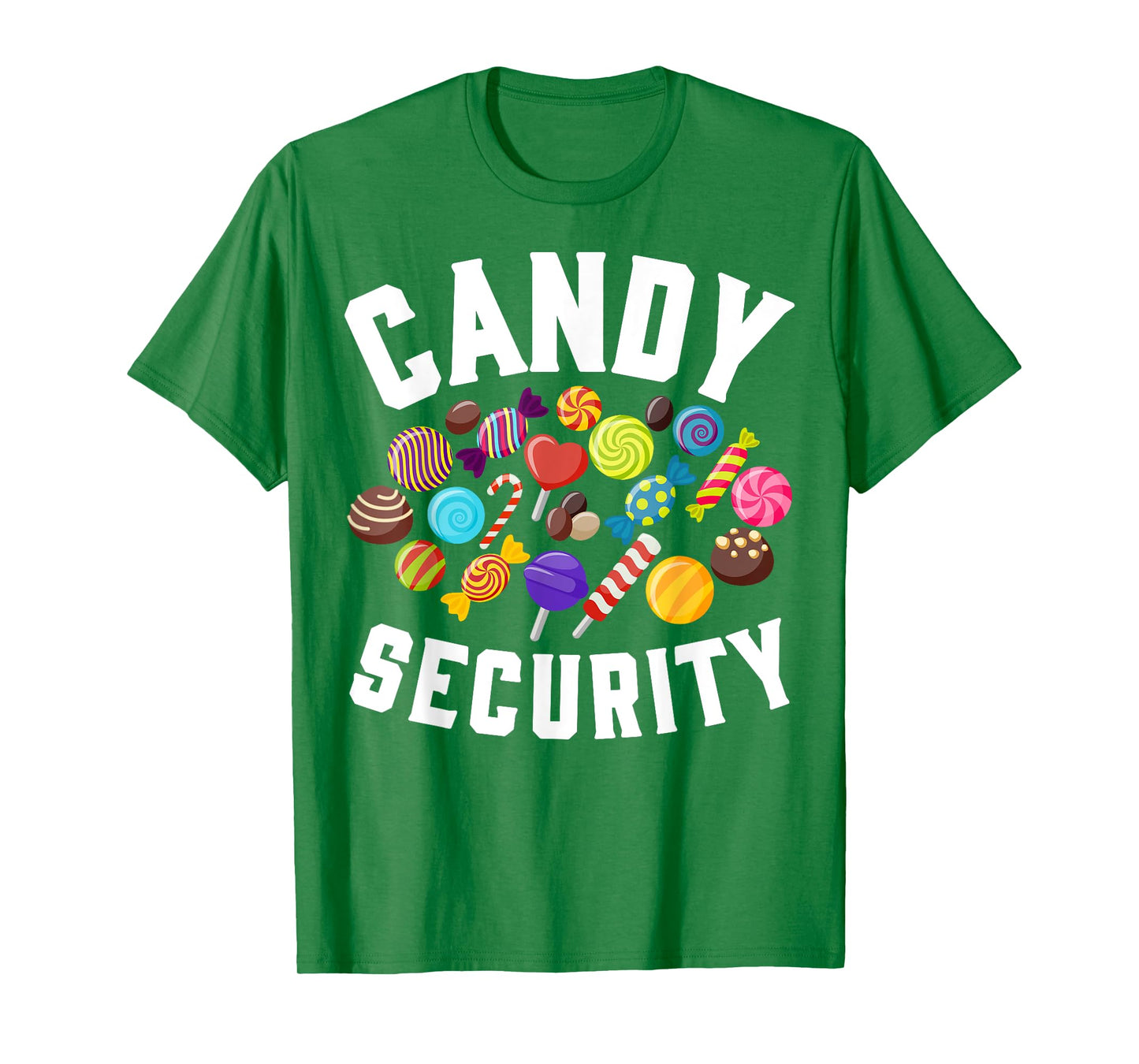 Candy Security Funny Parents Halloween Party Costume T-Shirt