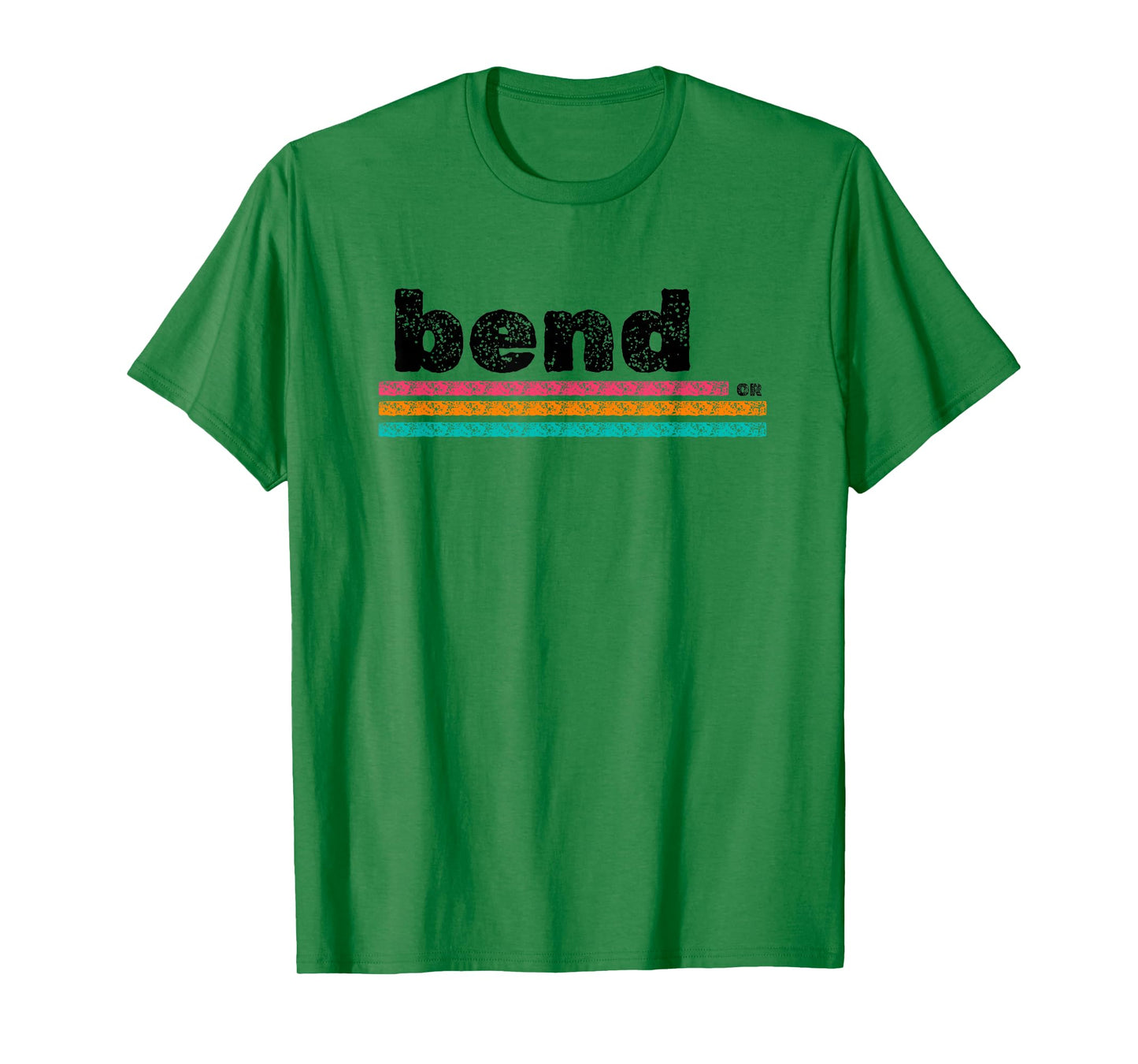 Bend Oregon Retro Vintage Throwback Weathered T-Shirt