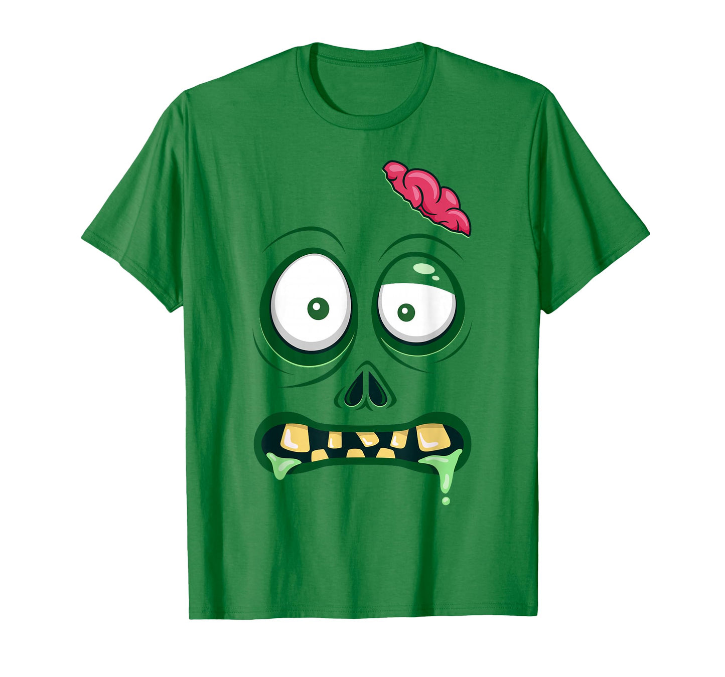 Monster Face Halloween Matching Costume Zombie Men Women Kid T-Shirt