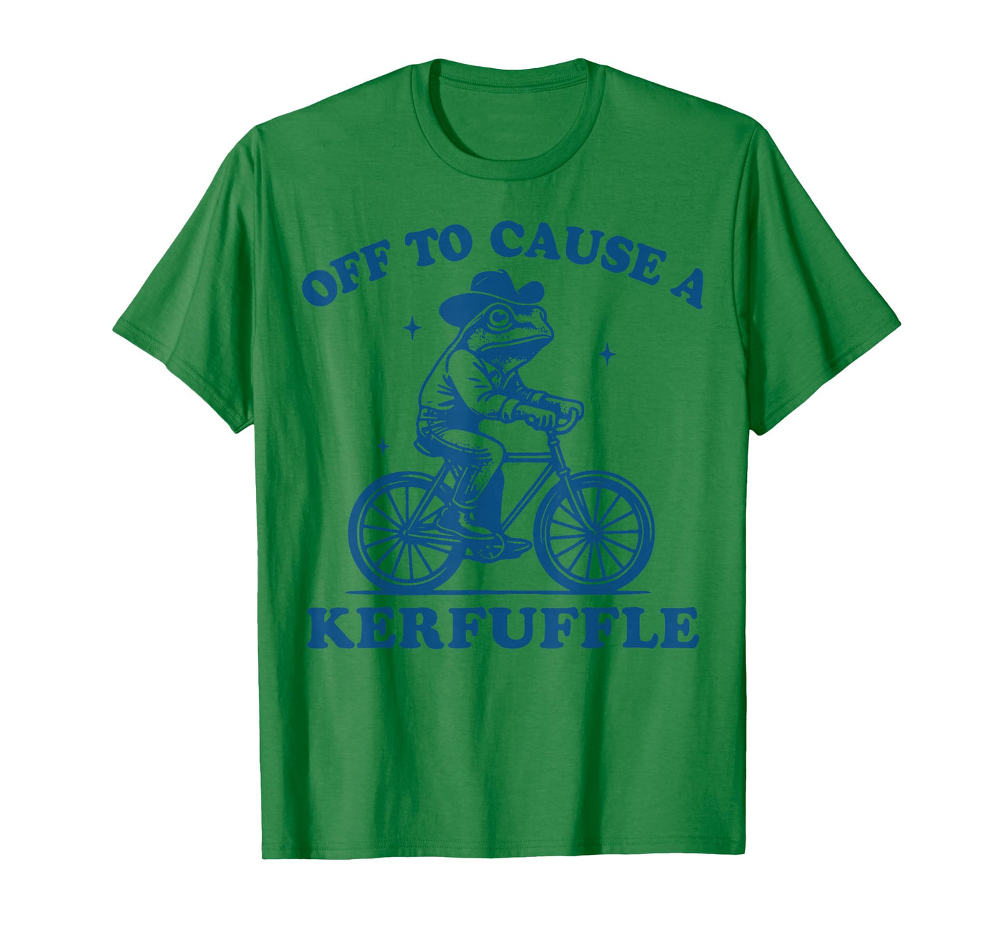 Off To Cause A Kerfuffle Frog T-Shirt