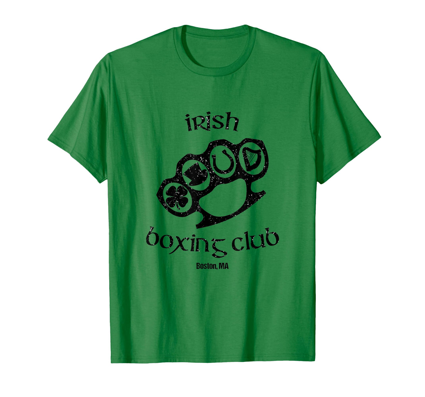 Great Irish Boxing Men Club Boston Fighting Pub St Patrick T-Shirt