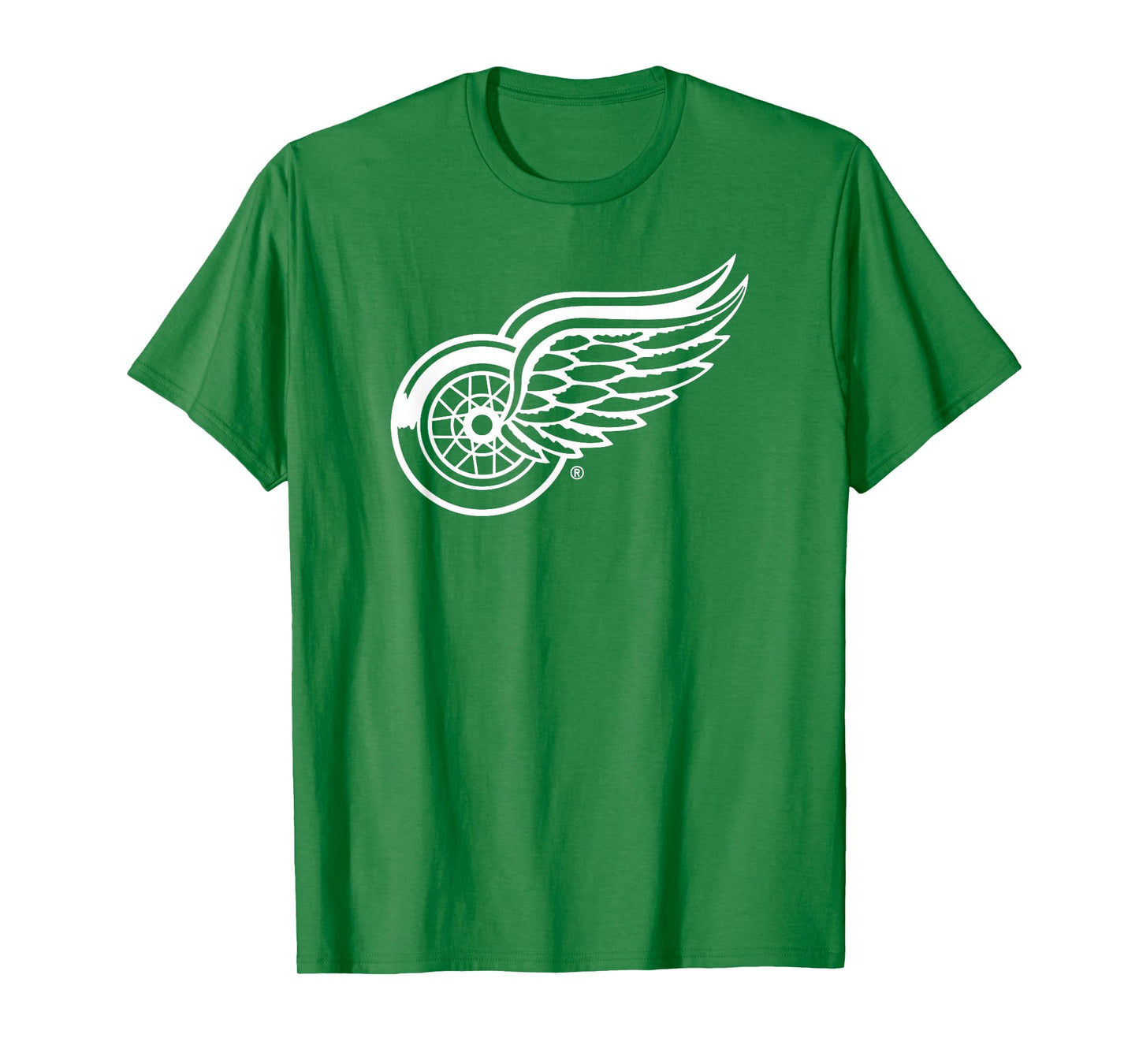 Detroit Red Wings Icon Red Officially Licensed T-Shirt