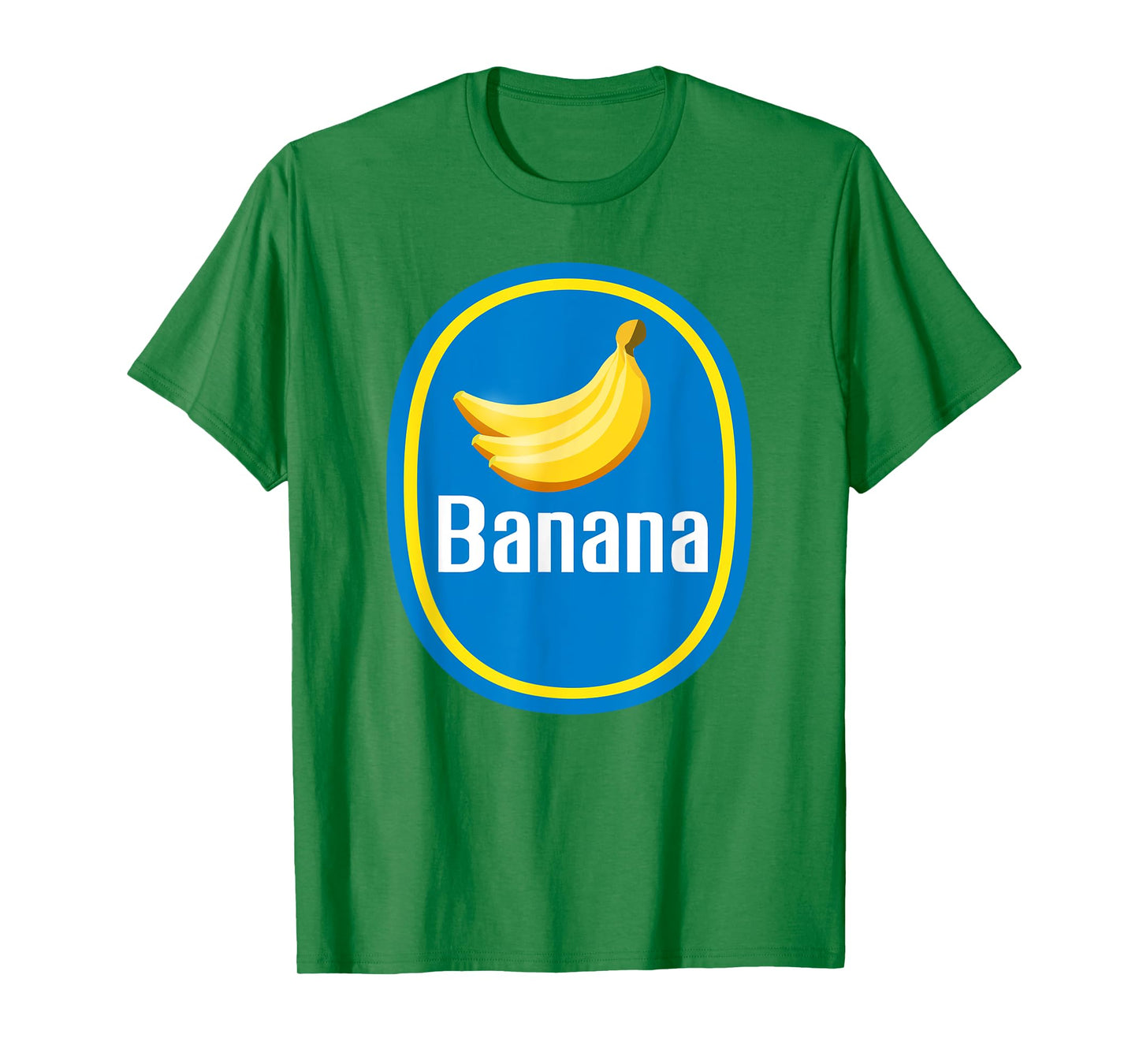 Pretend I'm A Banana Sticker DIY Halloween Costume Yellow T-Shirt