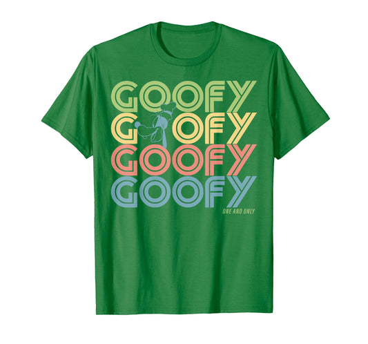 Disney Goofy Retro Name Stack T-Shirt