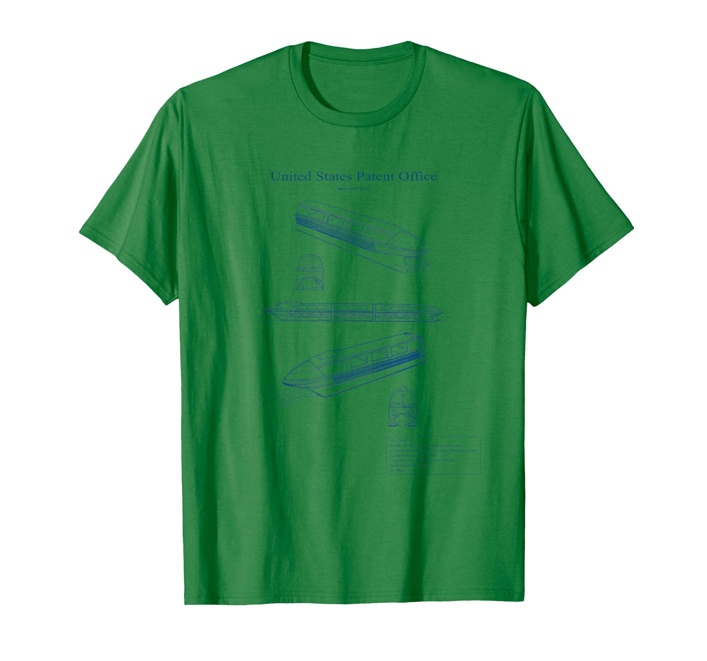 Monorail Blue Print Tee T-Shirt