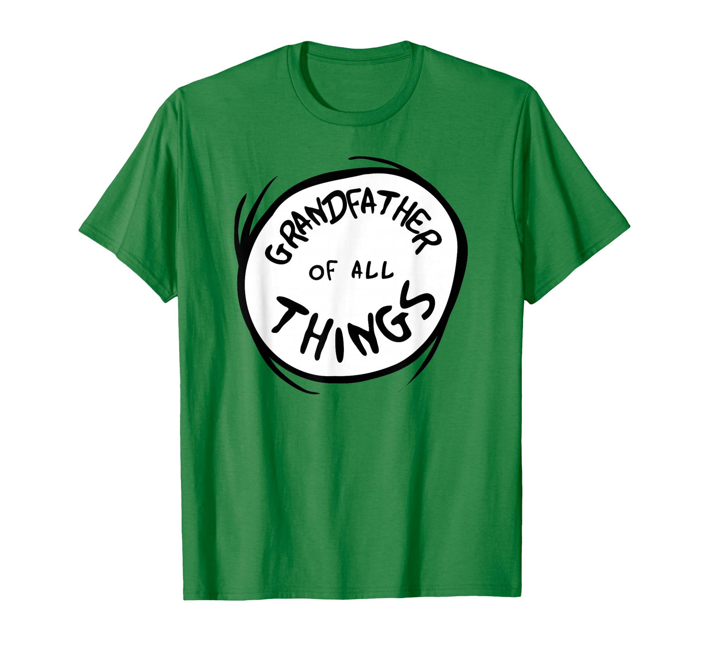 Dr. Seuss Grandfather of All Things Emblem Colour T-Shirt