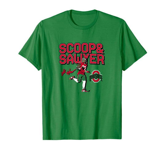 Ohio State Football: Jack Sawyer Scoop And Score T-Shirt