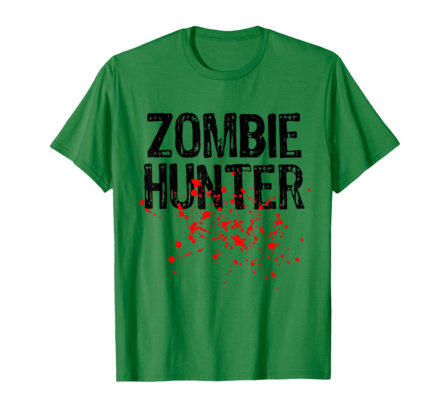Zombie Hunter Halloween Costume Lazy Easy T-Shirt