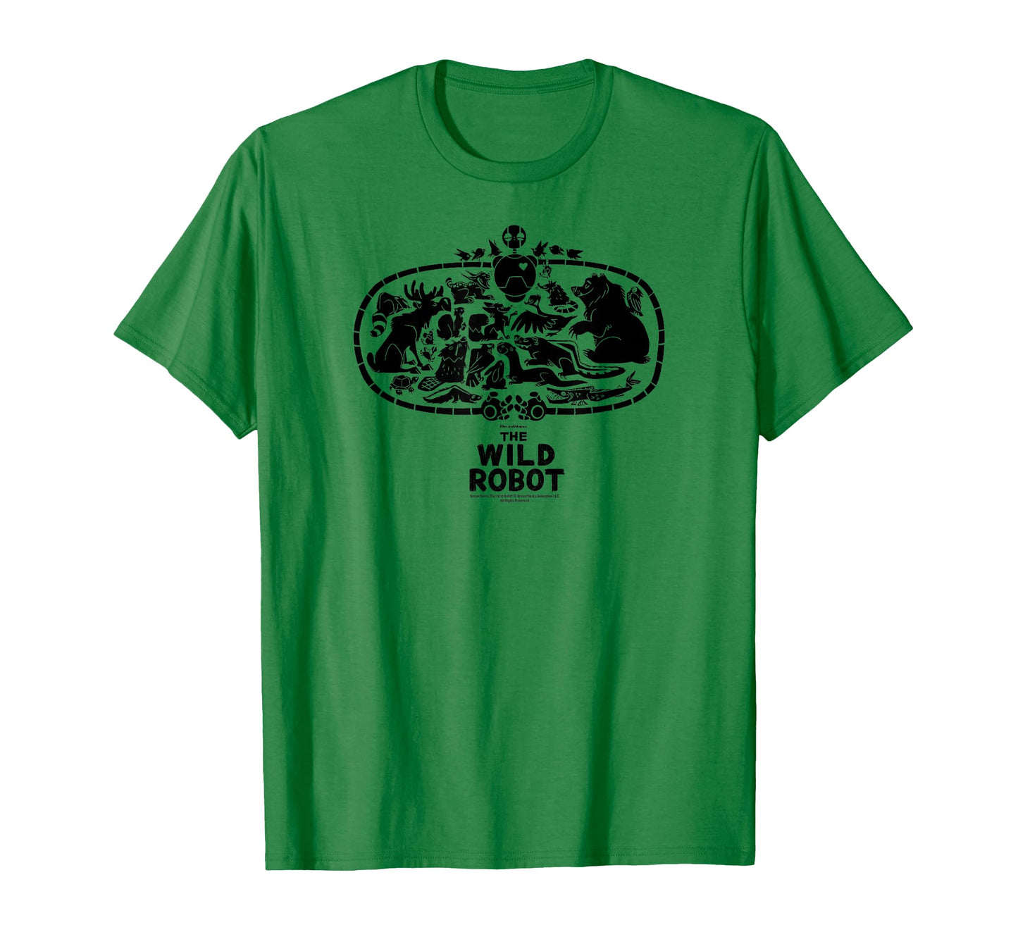 DreamWorks The Wild Robot Group Hug T-Shirt
