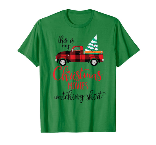 This is My Christmas Movies Watching Shirt Xmas Movie T-Shirt