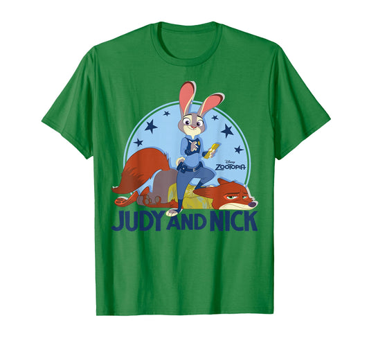 Zootopia - Judy And Nick Stars T-Shirt