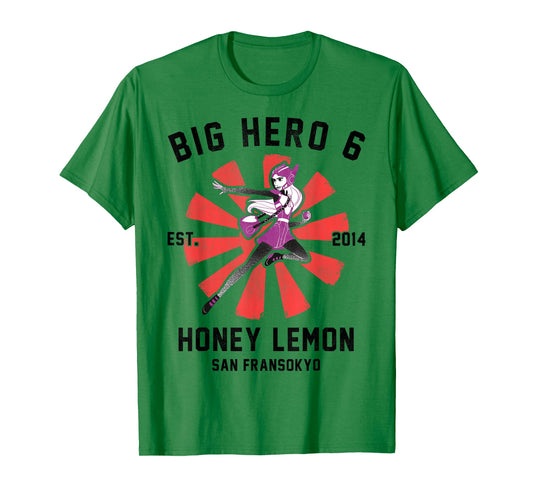 Disney Big Hero 6 Honey Lemon Poster Graphic T-Shirt T-Shirt