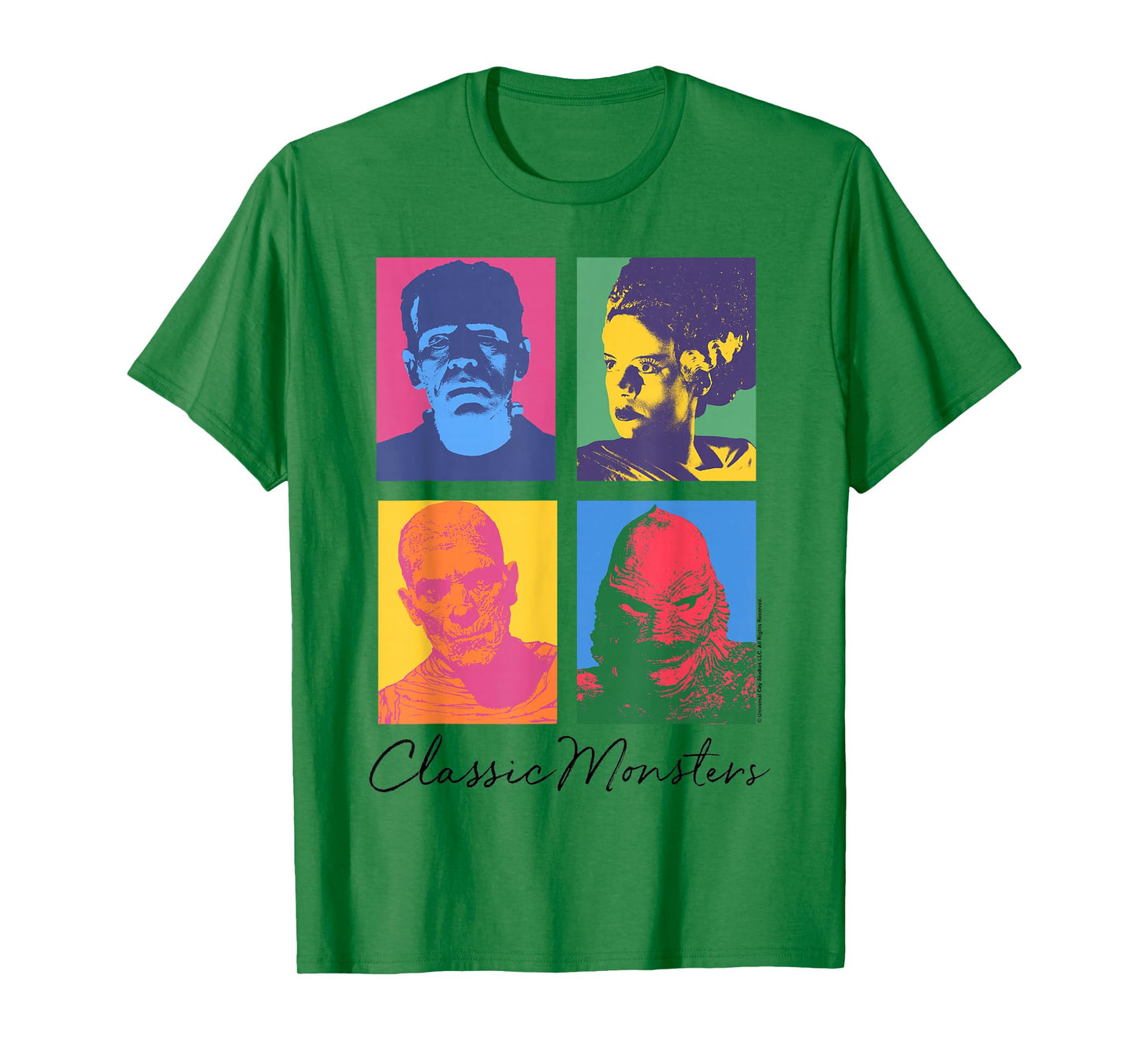 Universal Monsters Classic Monsters Box Up T-Shirt