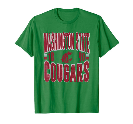 Washington State Cougars Vintage 90's Retro White T-Shirt