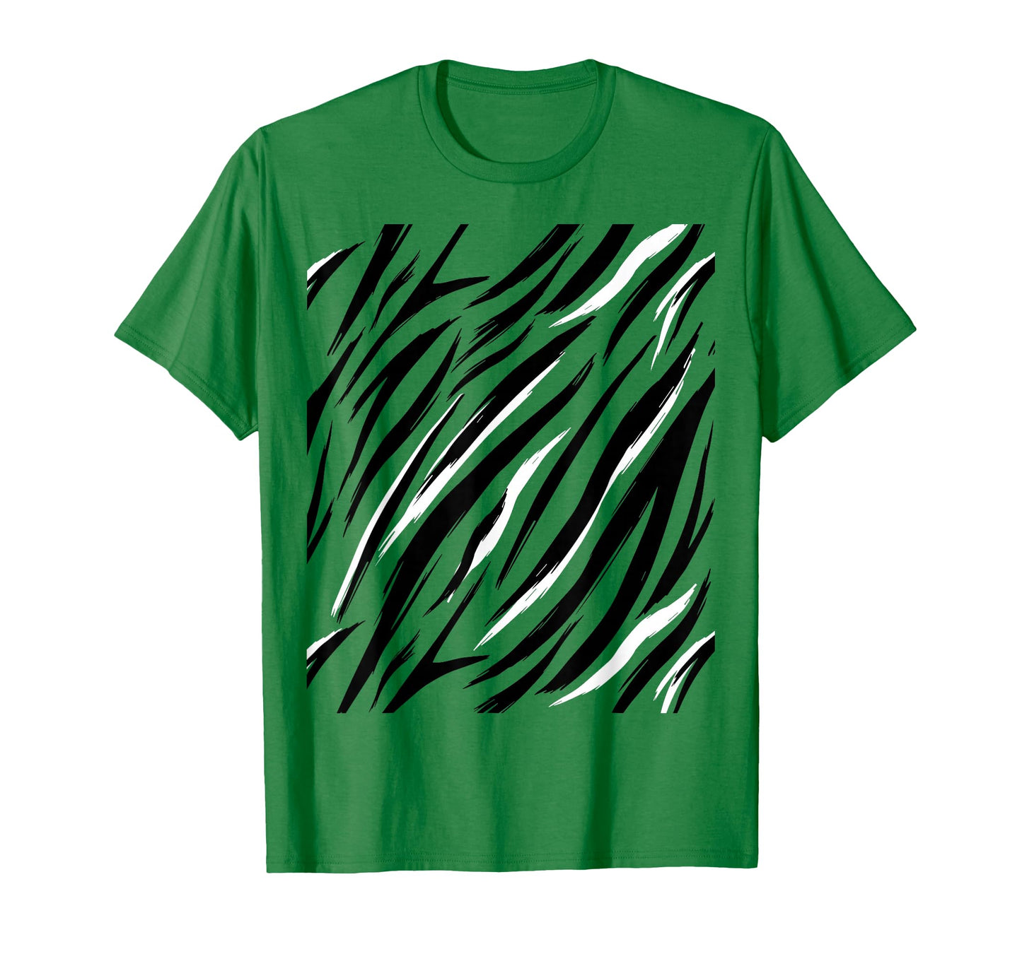 Tiger Print Stripes Animal Cute Easy Halloween Costume T-Shirt