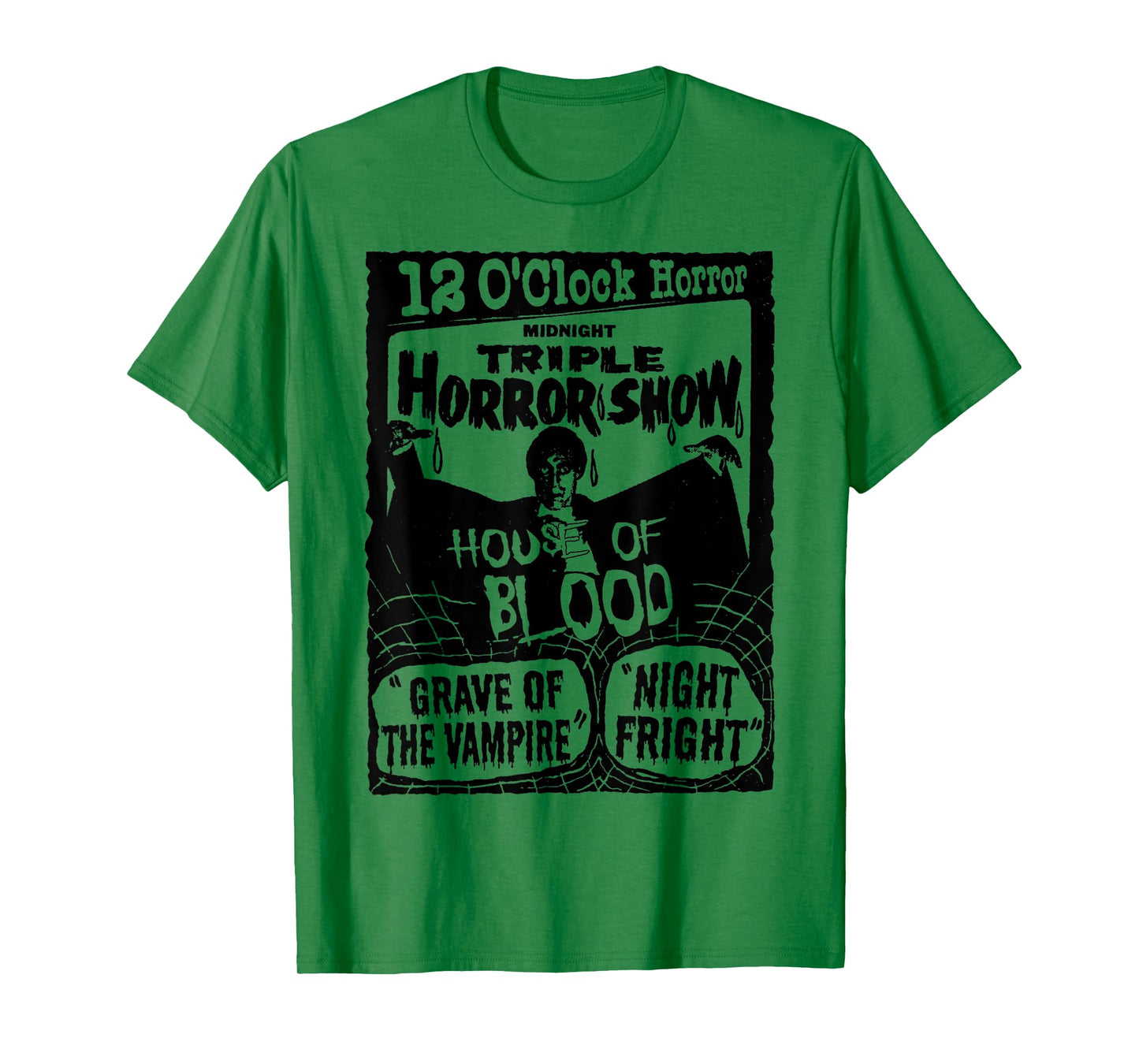House of Blood Vampire Gothic Vintage Horror Movie Monster T-Shirt