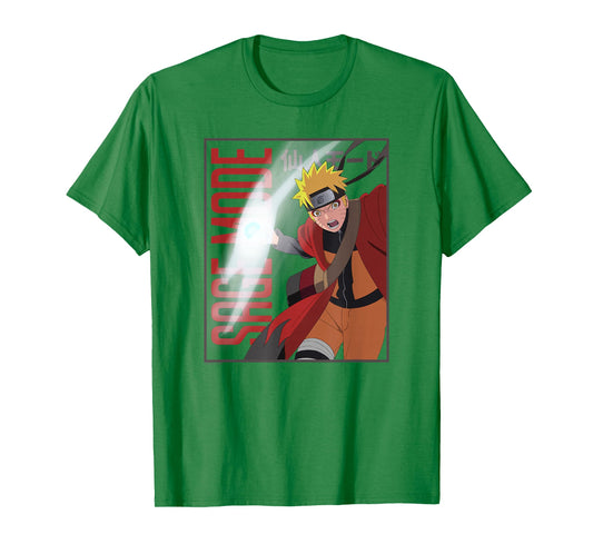 Naruto Shippuden Sage Mode Rasengan Justsu Anime T-Shirt