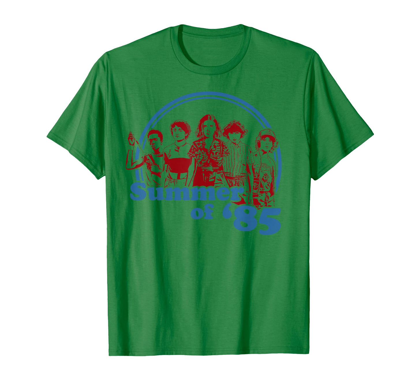 Netflix Stranger Things Summer Of '85 Group Shot T-Shirt