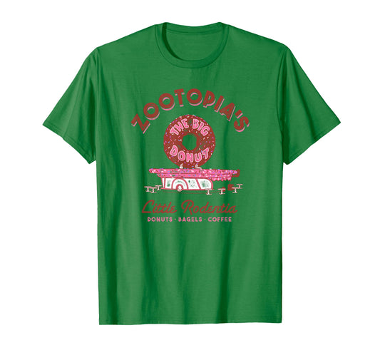 Disney Zootopia The Big Donut Coffee Shop T-Shirt