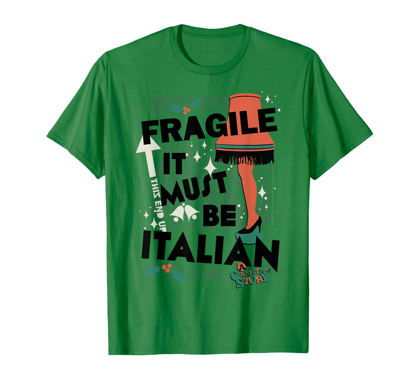 A Christmas Story Fragile It Must Be Italian T-Shirt