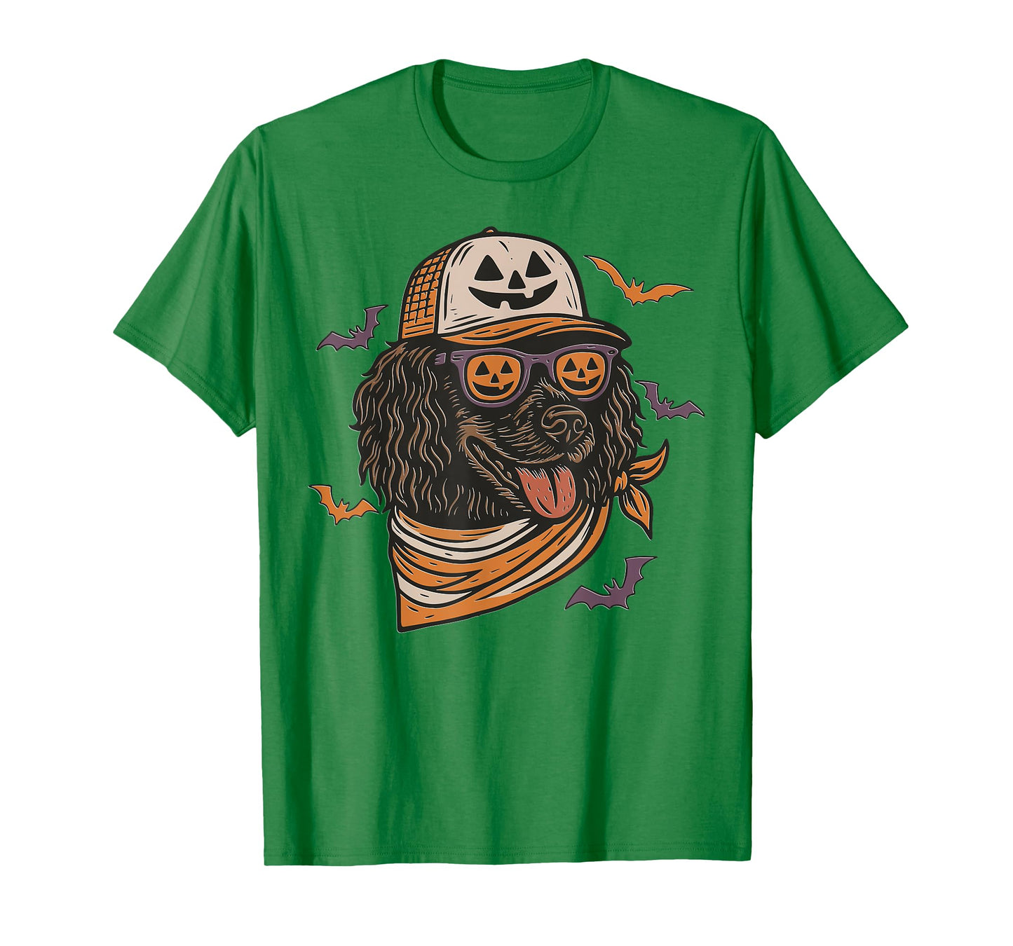 Halloween Cool Dog Boykin Spaniel Sunglasses Dog Mom Dad T-Shirt